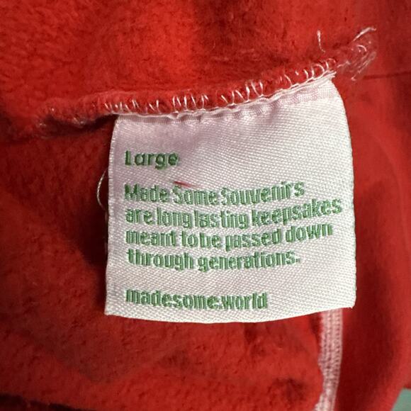 NWOT Made Some Souvenirs Province Of Pisa Italy Sweatshirt Men’s Large USA Made - Picture 6 of 6